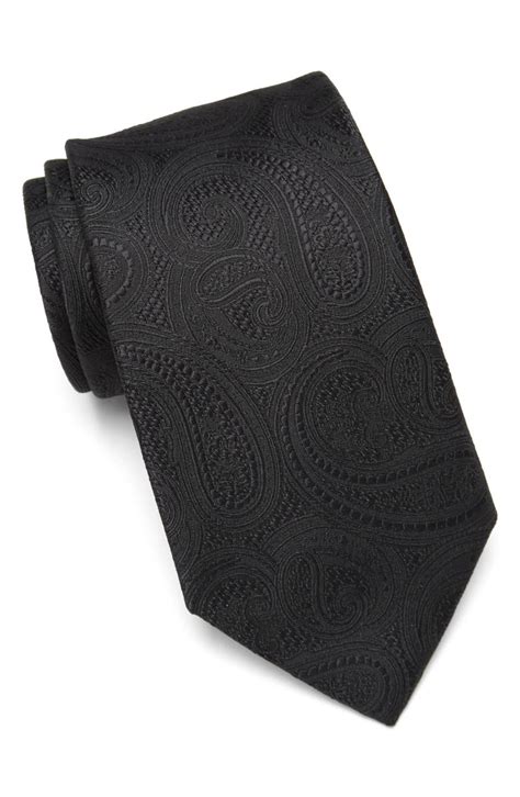 Michael Kors Rich Texture Paisley Tie 